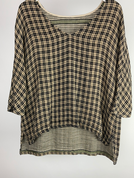 Ace&jig woven top size S