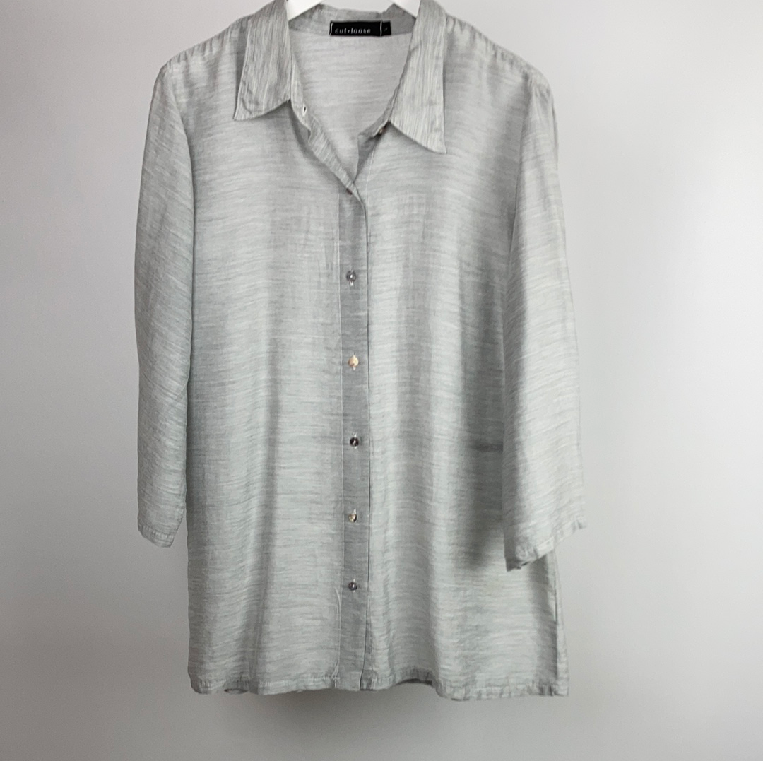 Cut loose tensely blouse size L (uk 16)