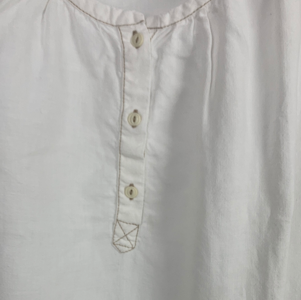 Toast white linen blouse size 18
