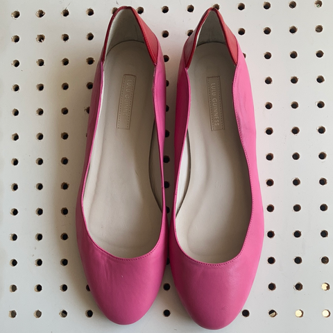 Lulu Guinness pink shoes size 41