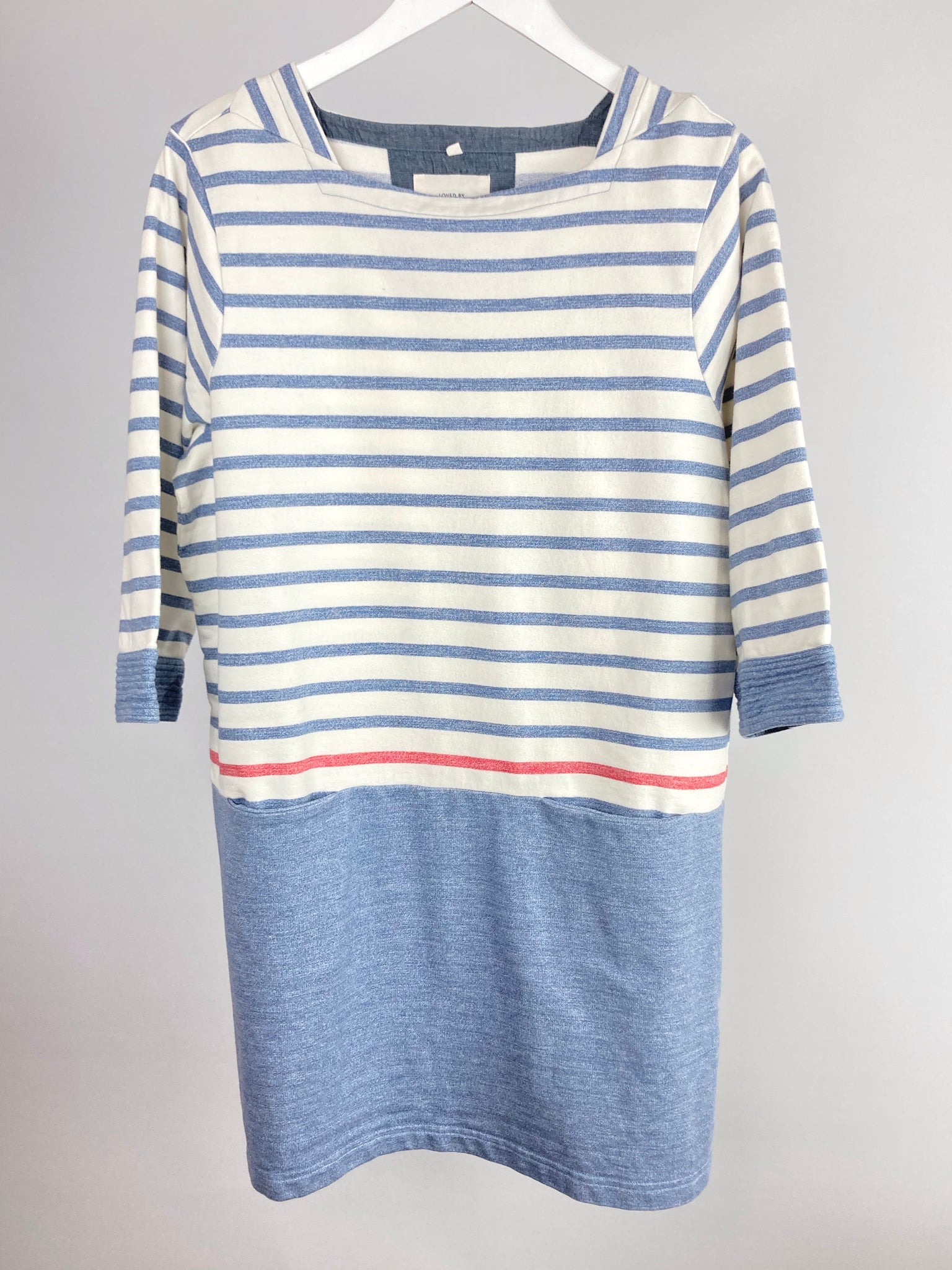 Sea salt stripe cotton tunic size uk16
