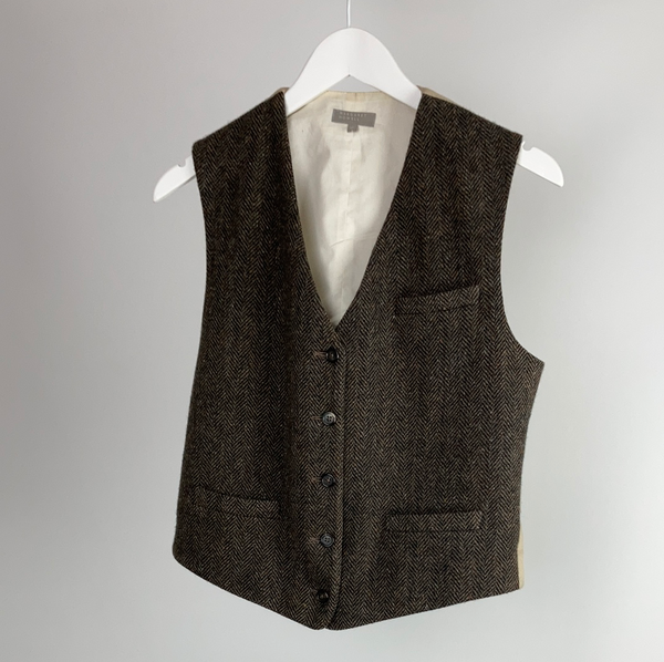 Margaret Howell tweed waistcoat size 12
