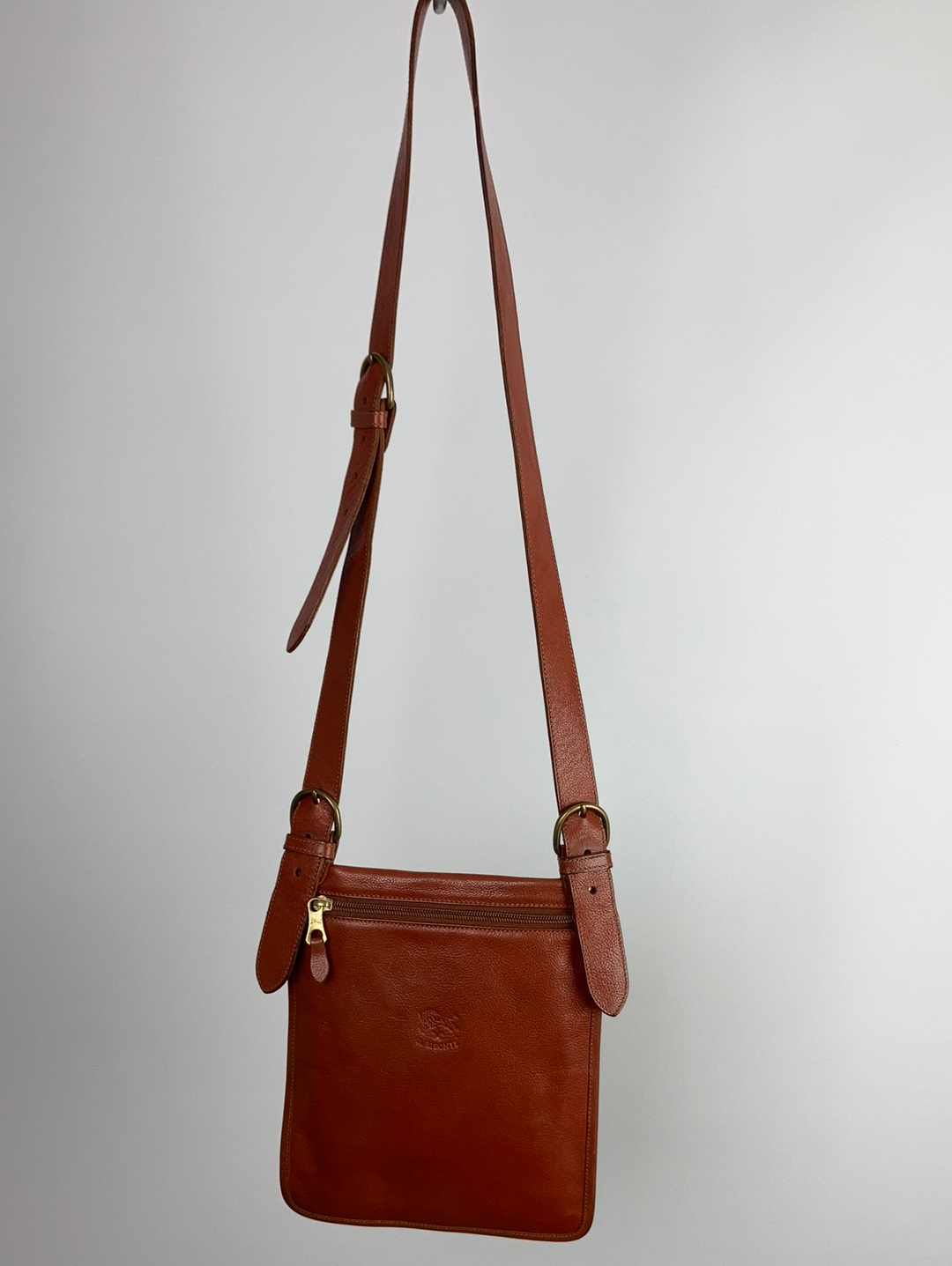 IL Bisonte for Liberty tan leather bag