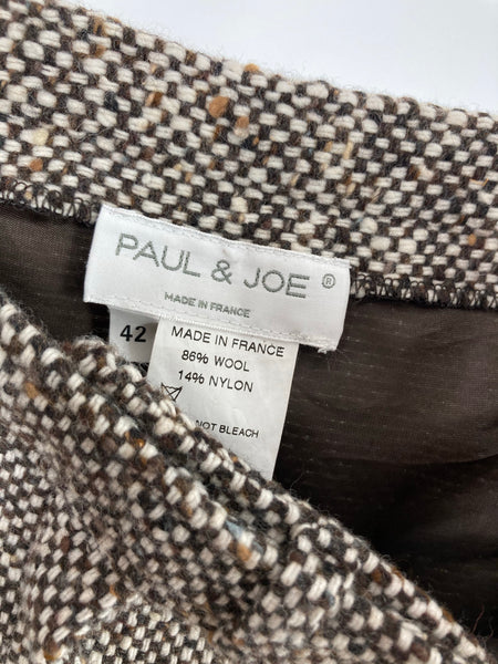 Paul & Joe tweed over the knee skirt size 42( 12/14)