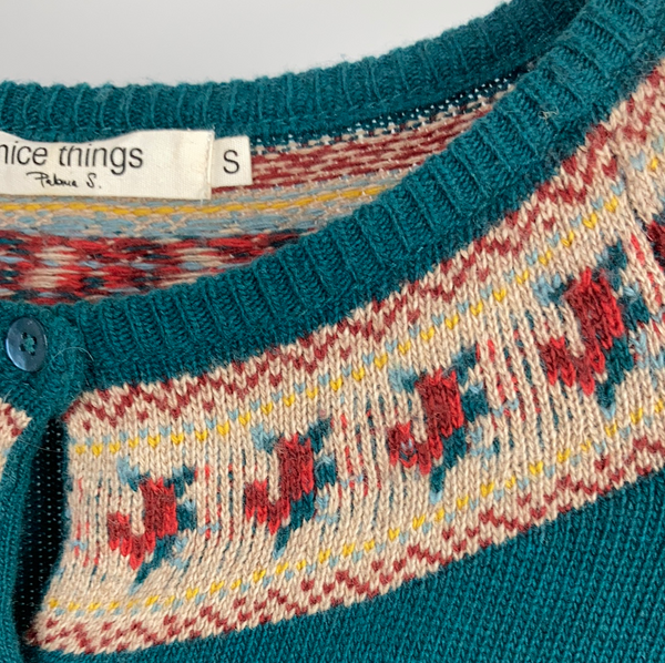 Nice things wool mix cardigan size s