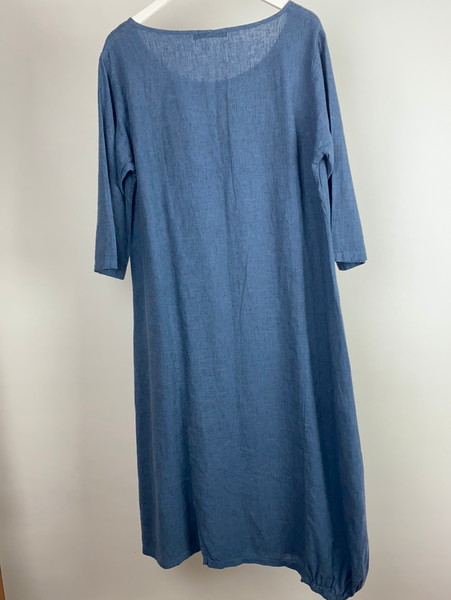 Capriccio linen /cotton dress size XL (uk 18/20)