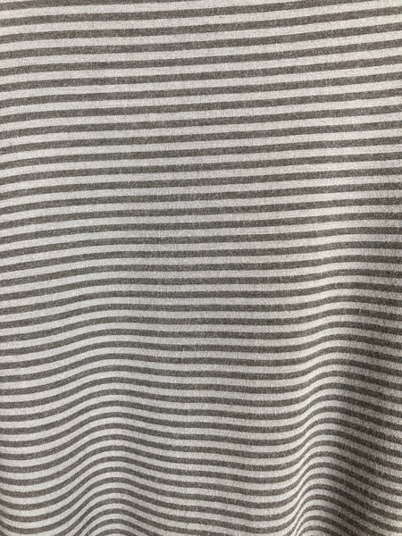 Cut loose stripe jersey tunic size L(uk16)